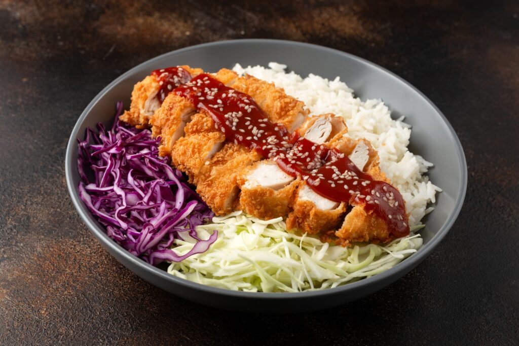 Posh Rice Boneless Thigh, Rice & Cucumber Mango Salsa - Posh Sauce